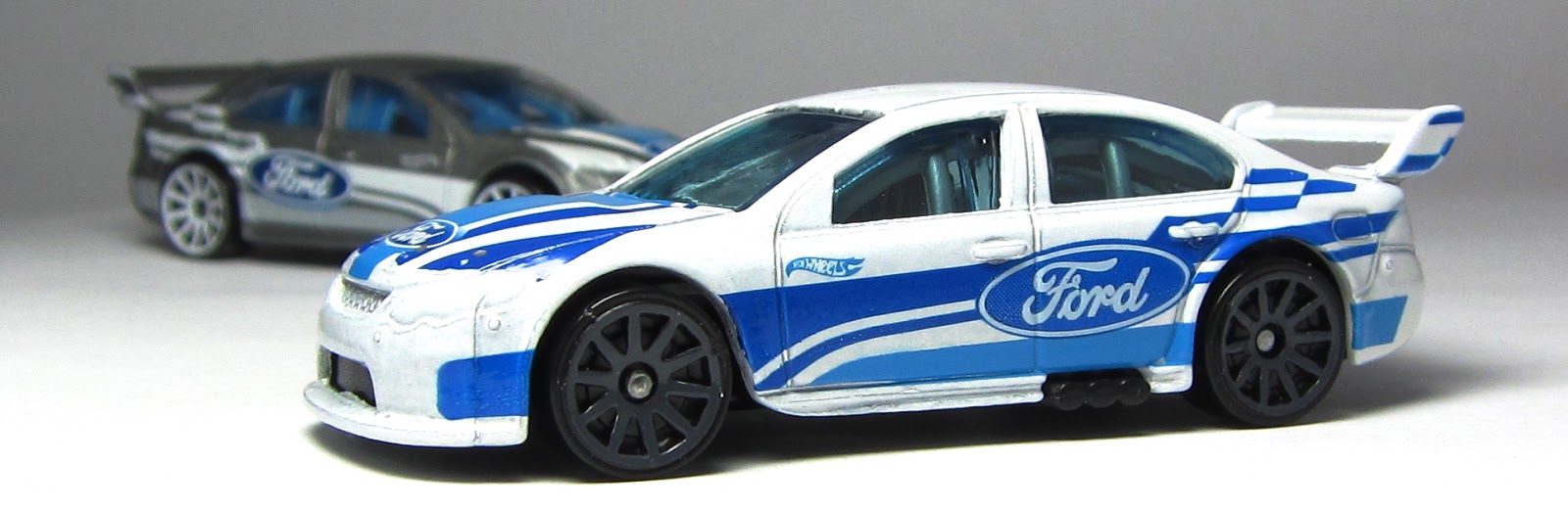 First Look Hot Wheels Ford Falcon Race Car multipack exclusive in grey