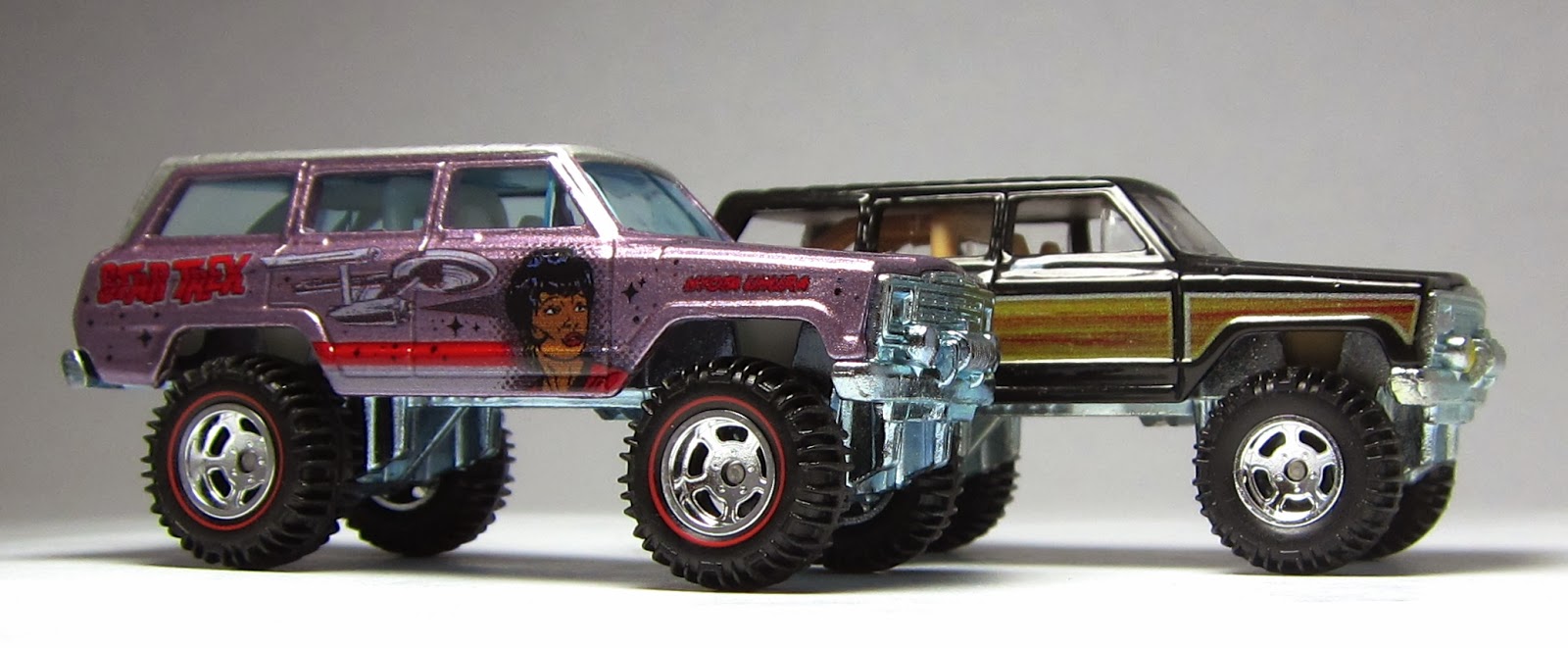 ホットウィール '88 ジープ ワゴニア スタートレック First Look: Hot Wheels Pop Culture Star Trek 1988 Jeep Wagoneer